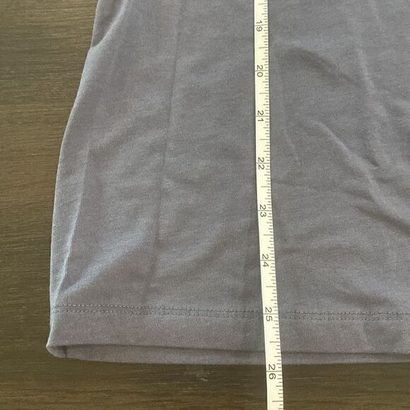 Time and Tru NEW adjustable strap tank Large bluish gray - Picture 5 of 5